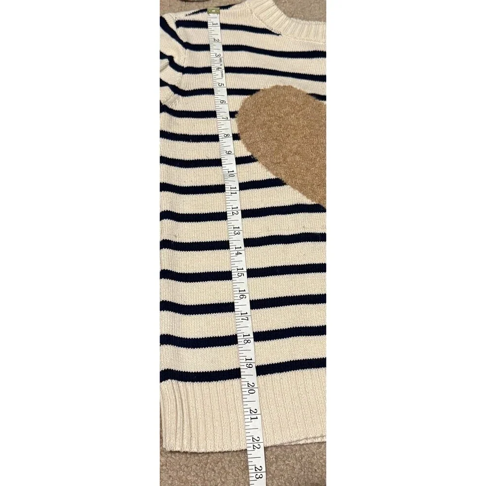 St. John’s Bay Woman’s Striped Heart Sweater